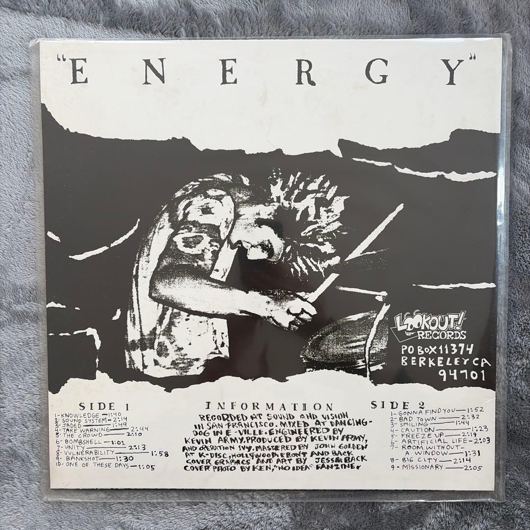 OPERATION IVY 希少盤　ENERGY レコード