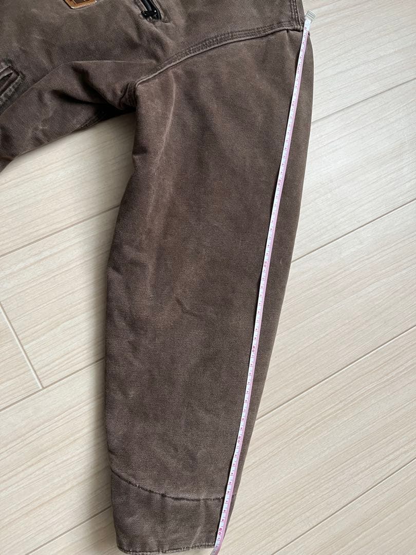 Carhartt ブラウン デトロイトジャケット J97