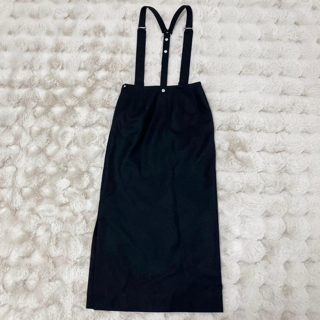 ザリラクス　SUSPENDER PENCIL SKIRT 23AW ウール　36