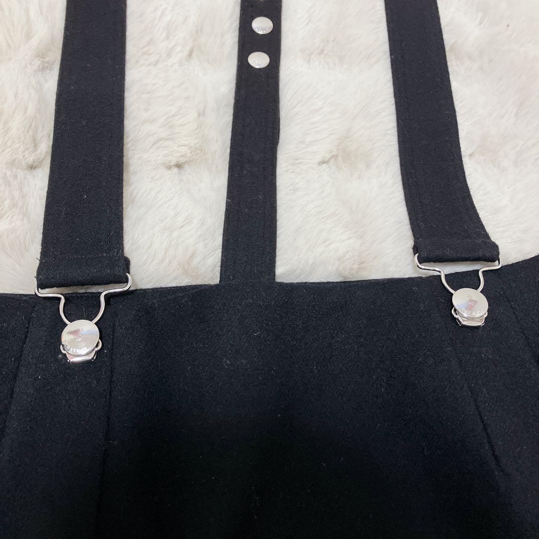 ザリラクス　SUSPENDER PENCIL SKIRT 23AW ウール　36