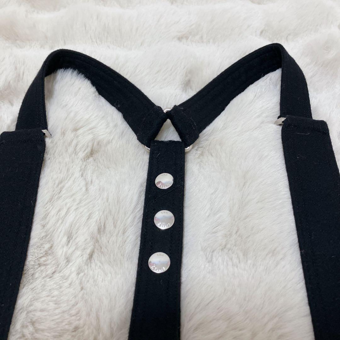 ザリラクス　SUSPENDER PENCIL SKIRT 23AW ウール　36