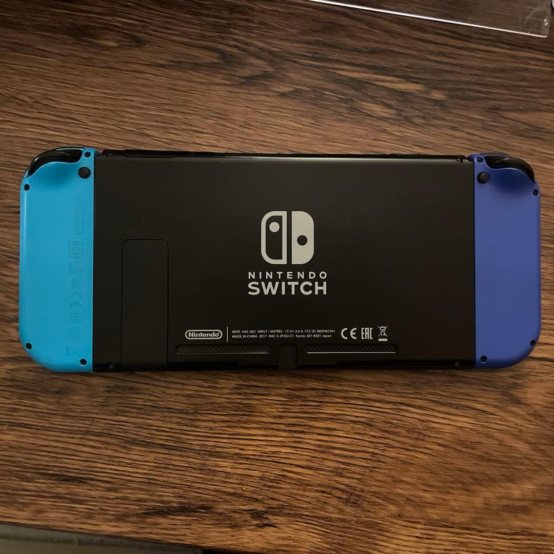 Nintendo Switch 本体 ブルー　付属品　tomtocケース付き