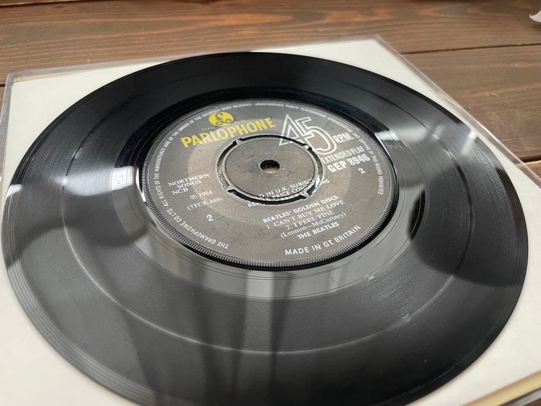 超轟音！The Beatles Million Sellers UK盤EP