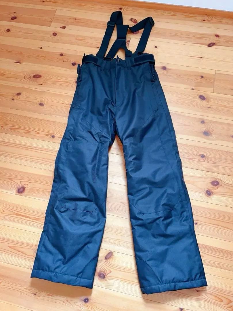 新品　売りつくし ブラック スキーウェア　男女兼用　パンツ　M