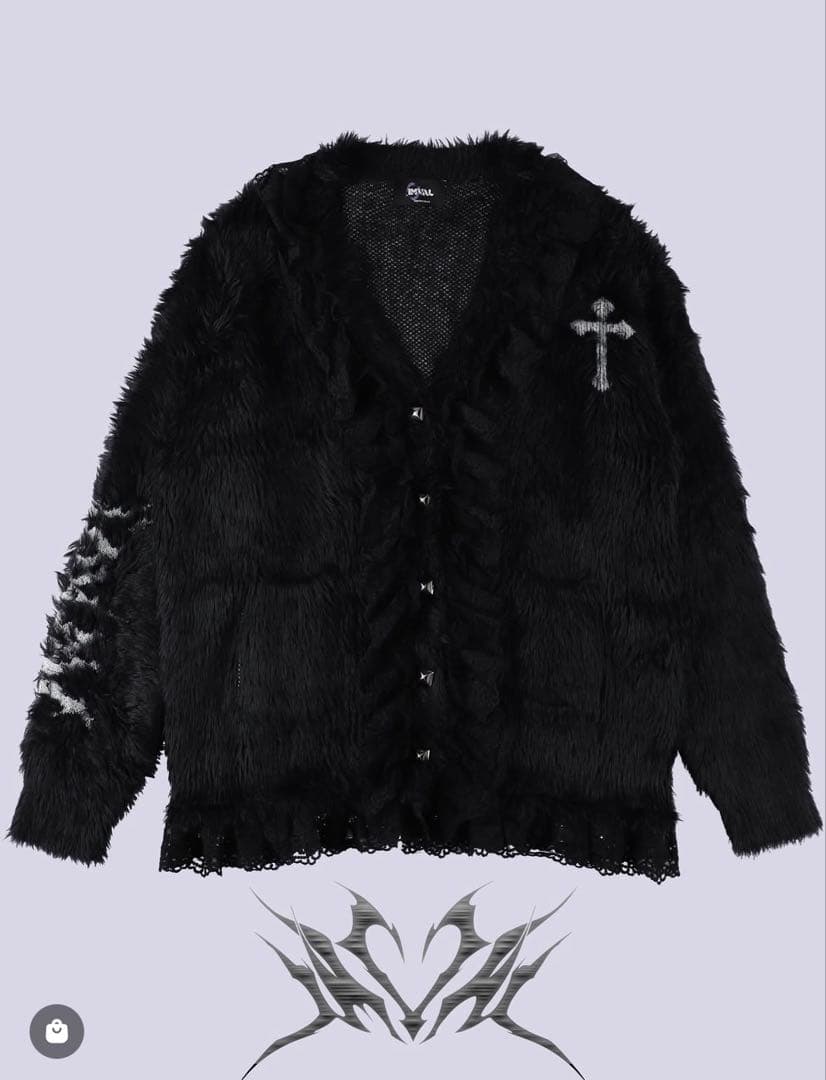 トップス IMVAL Shaggy Cardigan