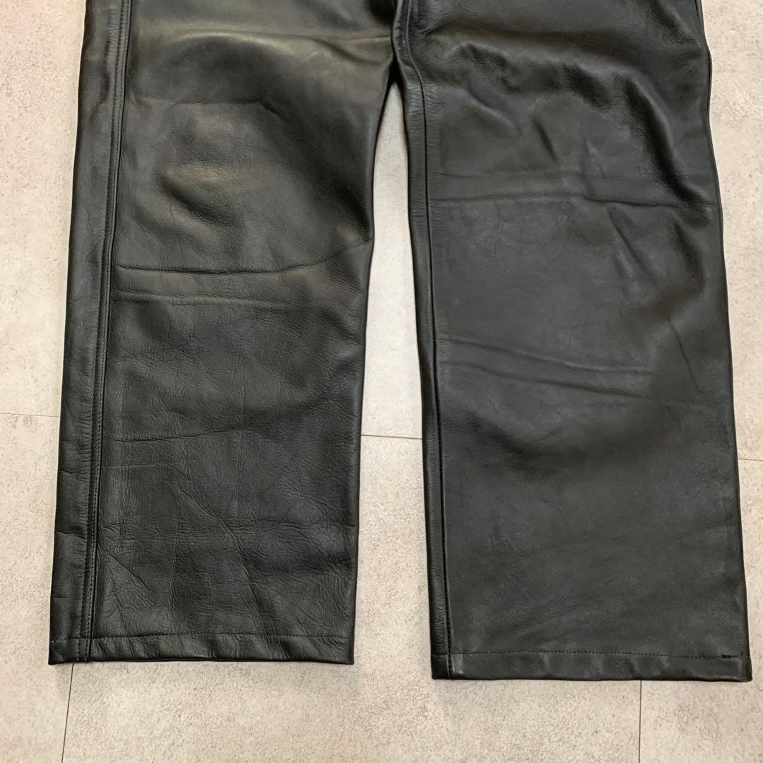 HORN WORKS ホーンワークス レザーパンツ サイズ38 2XL相当