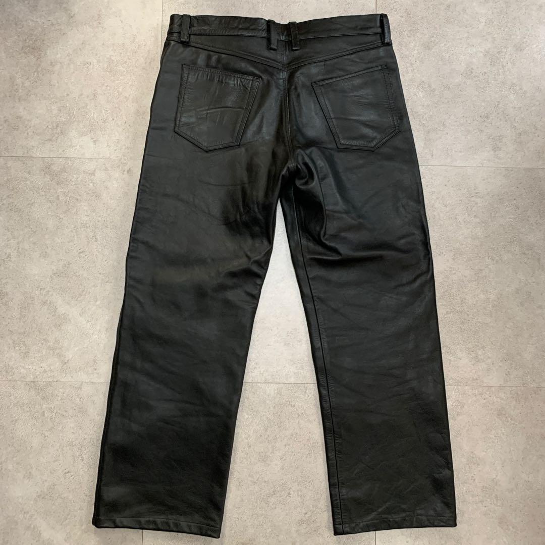 HORN WORKS ホーンワークス レザーパンツ サイズ38 2XL相当