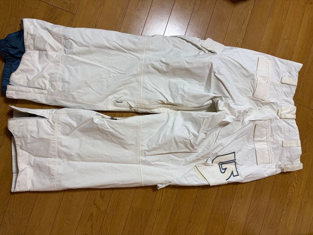 メンズ BURTON スノボウェア 上下、ゴーグルつき