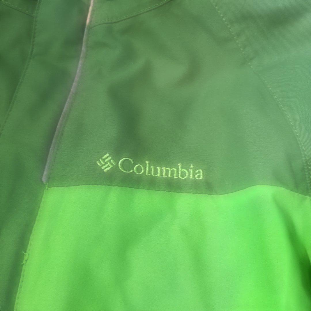 【美品】 Columbia フード付きスノーウェア キッズ M 140 150