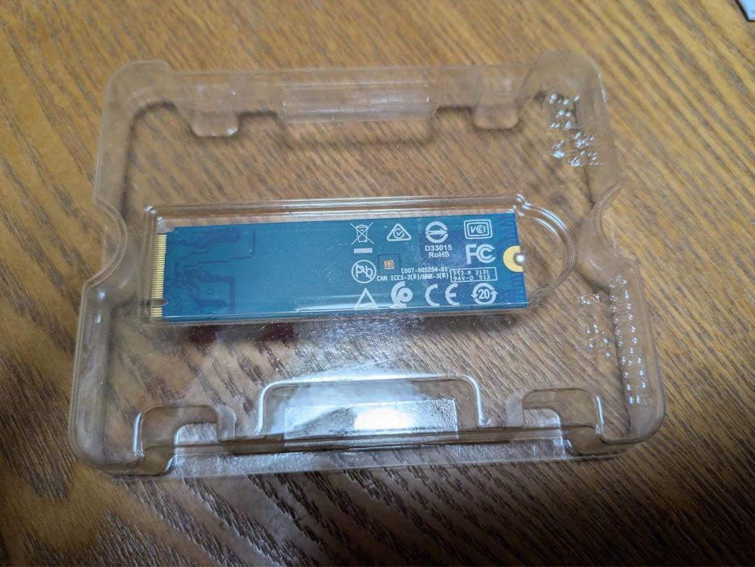 内蔵型SSD WesternDigital BLUE SN570 500GB m.2ssd