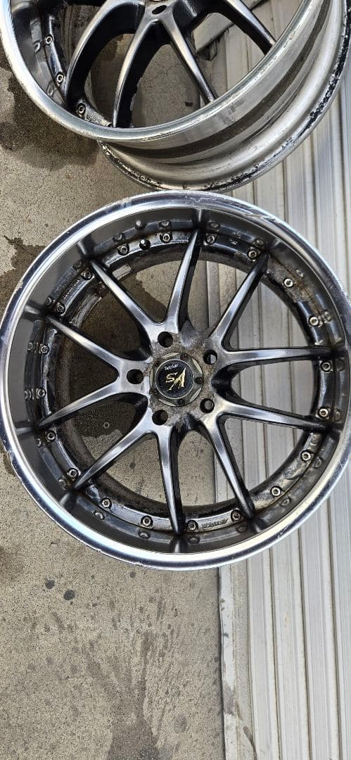 セサミ　ワークWorkVS-SS18インチ9J+38Pcd 114.3