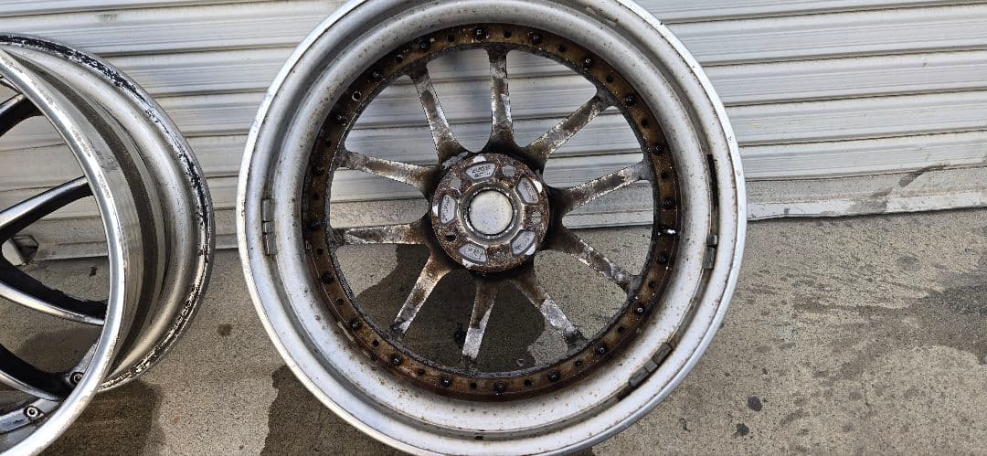 セサミ　ワークWorkVS-SS18インチ9J+38Pcd 114.3