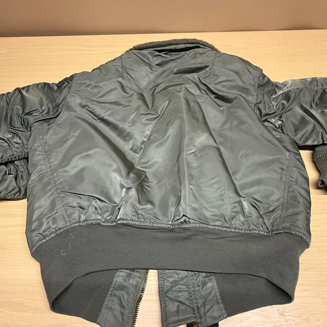 USA製 ALPHA アルファ B-15D フライトジャケット 40