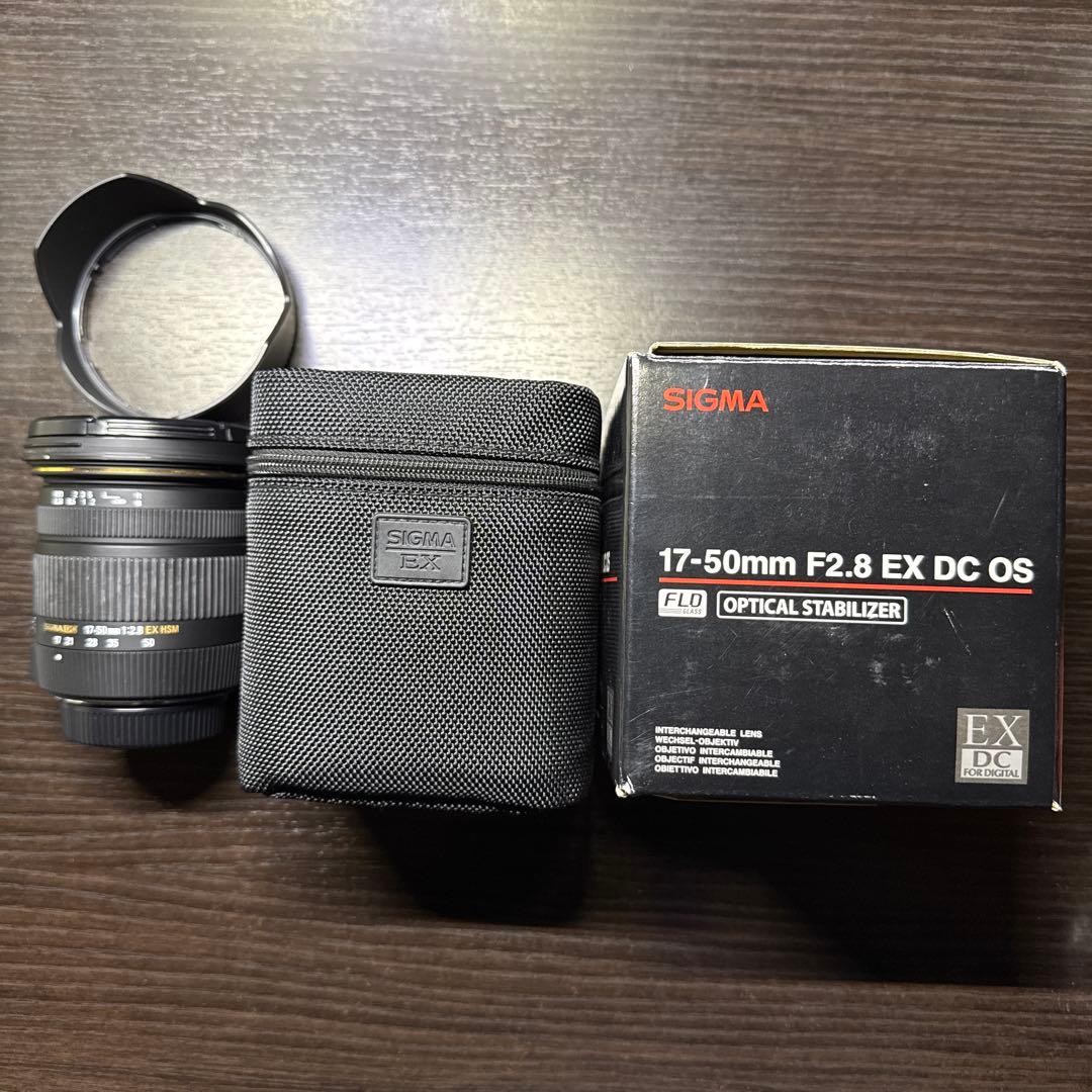SIGMA 17-50mm F2.8 EX DC OS フォーカスリング固着