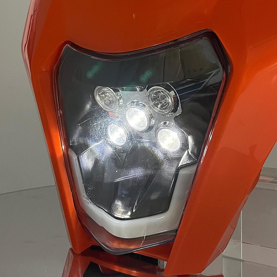 KTM ヘッドライト セット オレンジ SX SXF EXC XCW Eマーク