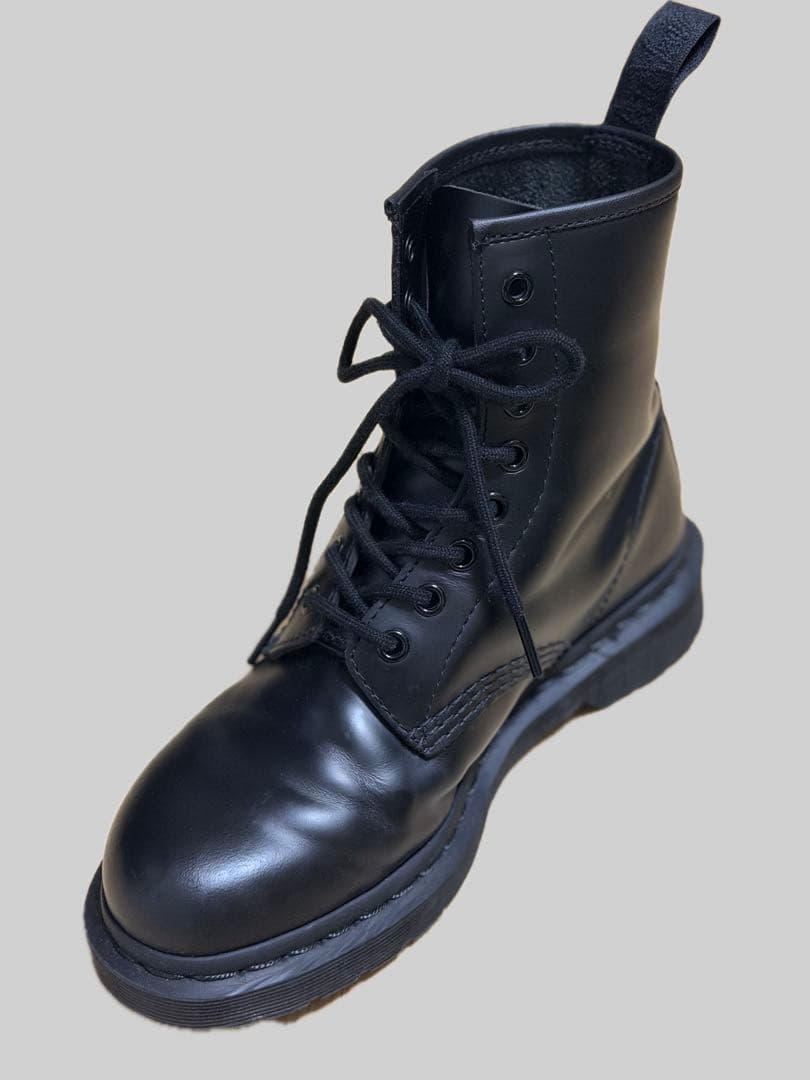 【美品】Dr.Martens 1460 MONO 8ホール レザー ブラック
