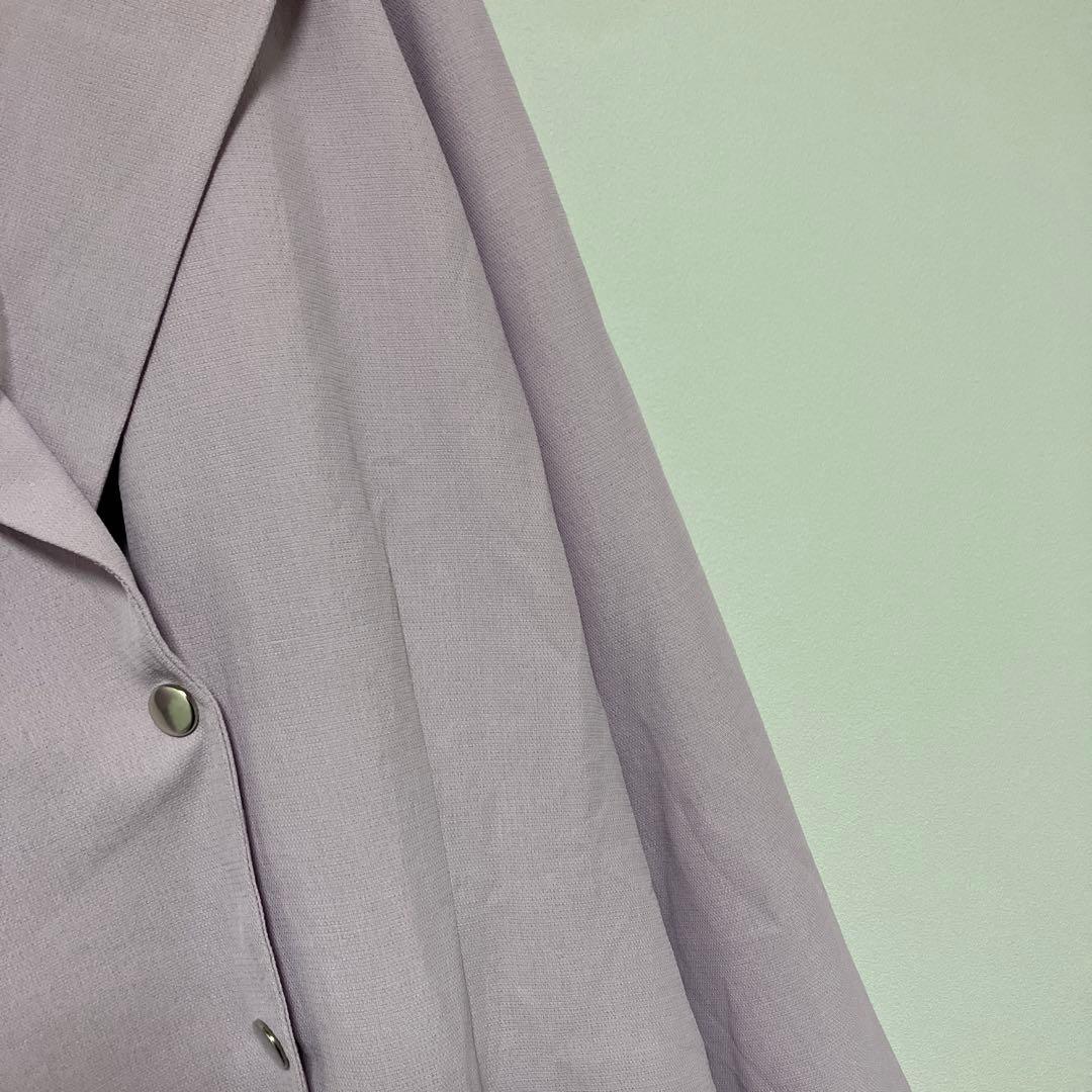 Riu rちゃん Cross belt tailored jacketラベンダー