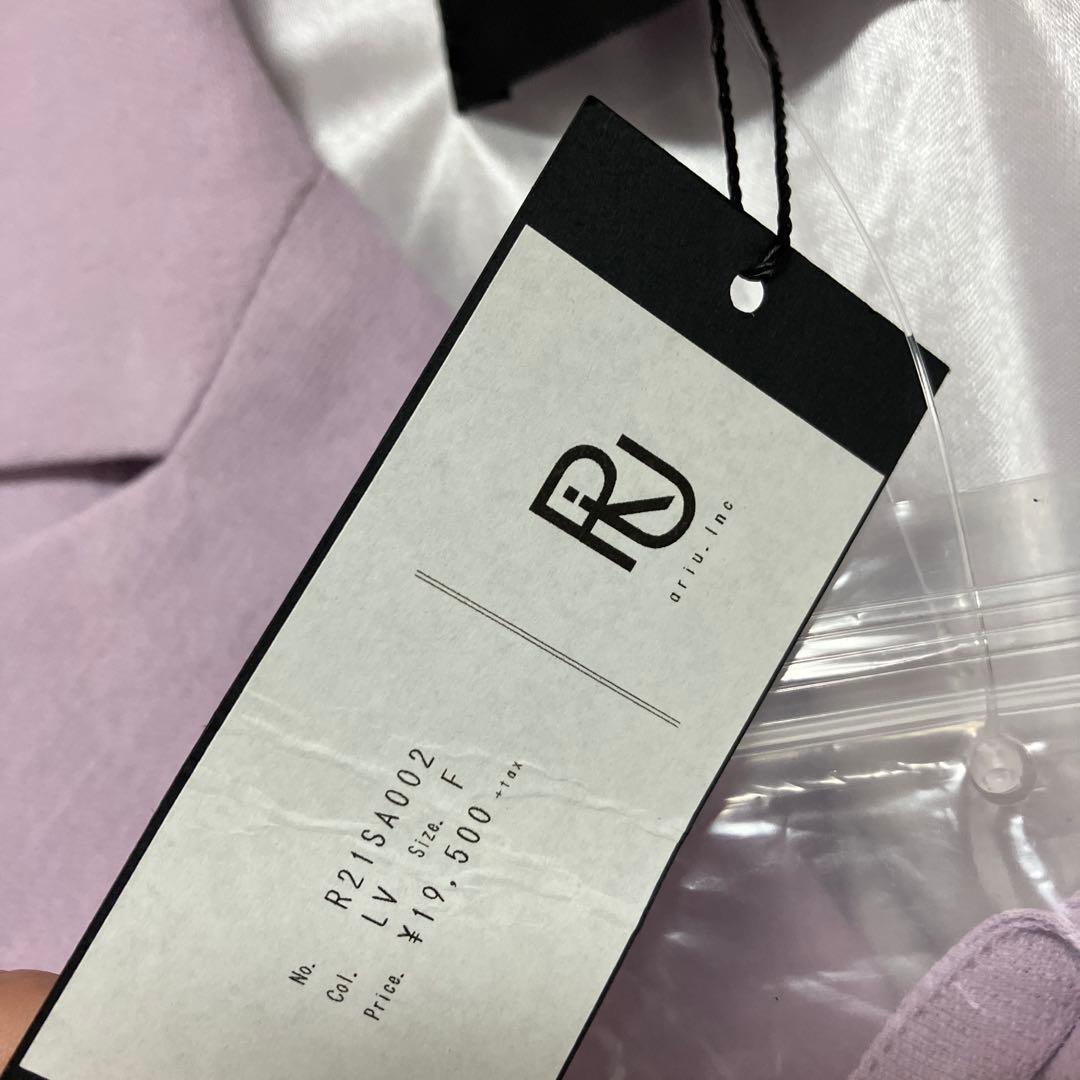 Riu rちゃん Cross belt tailored jacketラベンダー