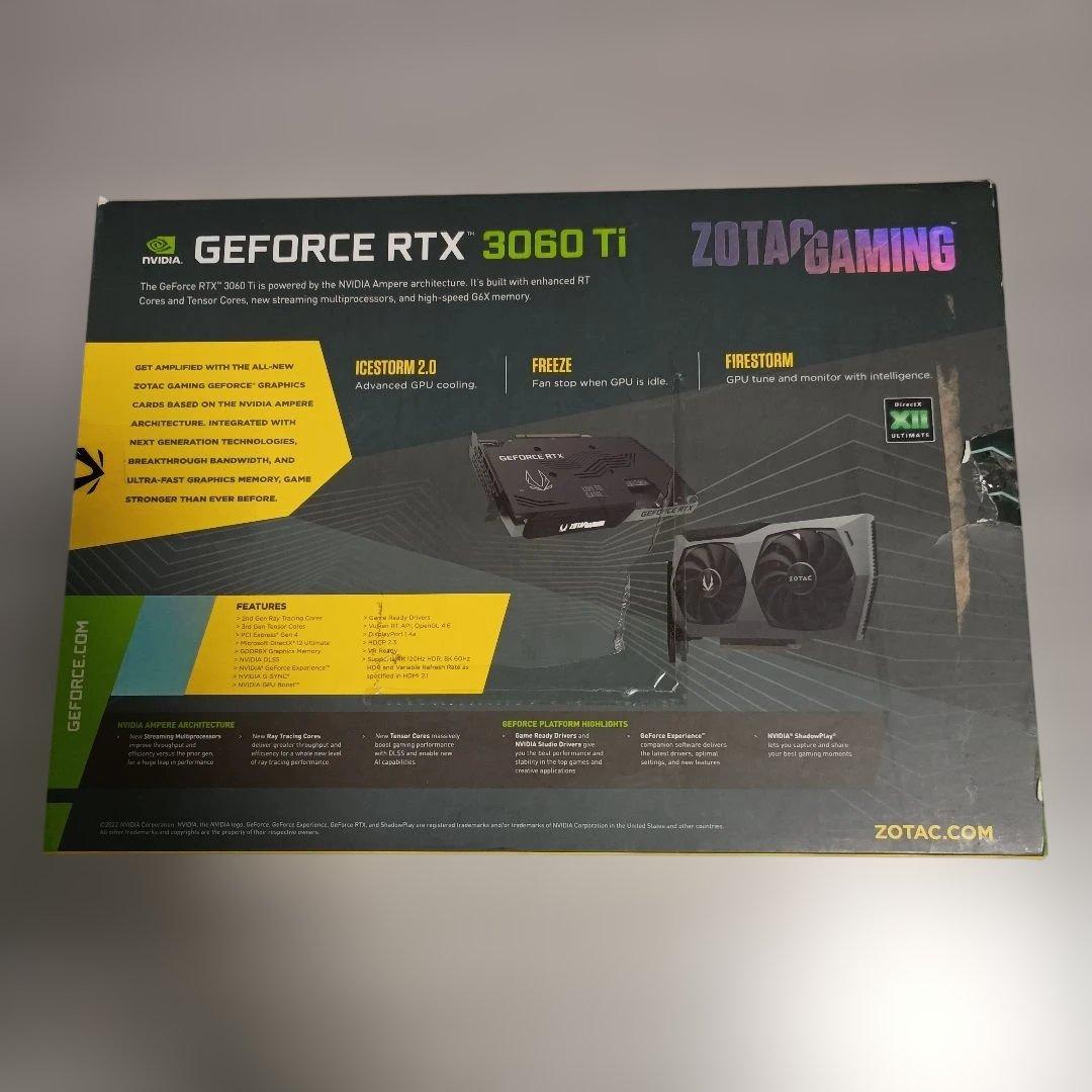 グラフィックボード・グラボ・ビデオカード ZOTAC GAMING GeForce RTX 3060Ti OC 8GB