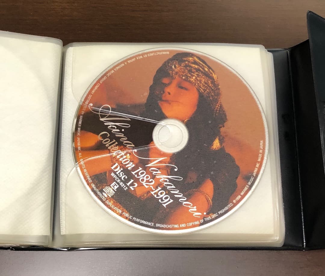 再値下げ㊗️復活！中森明菜シリアルナンバー入りデビュー15周年記念限定CDBOX