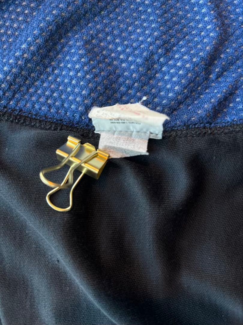 Patagonia USA製 PEF 防風フリースベスト 黒 L#454