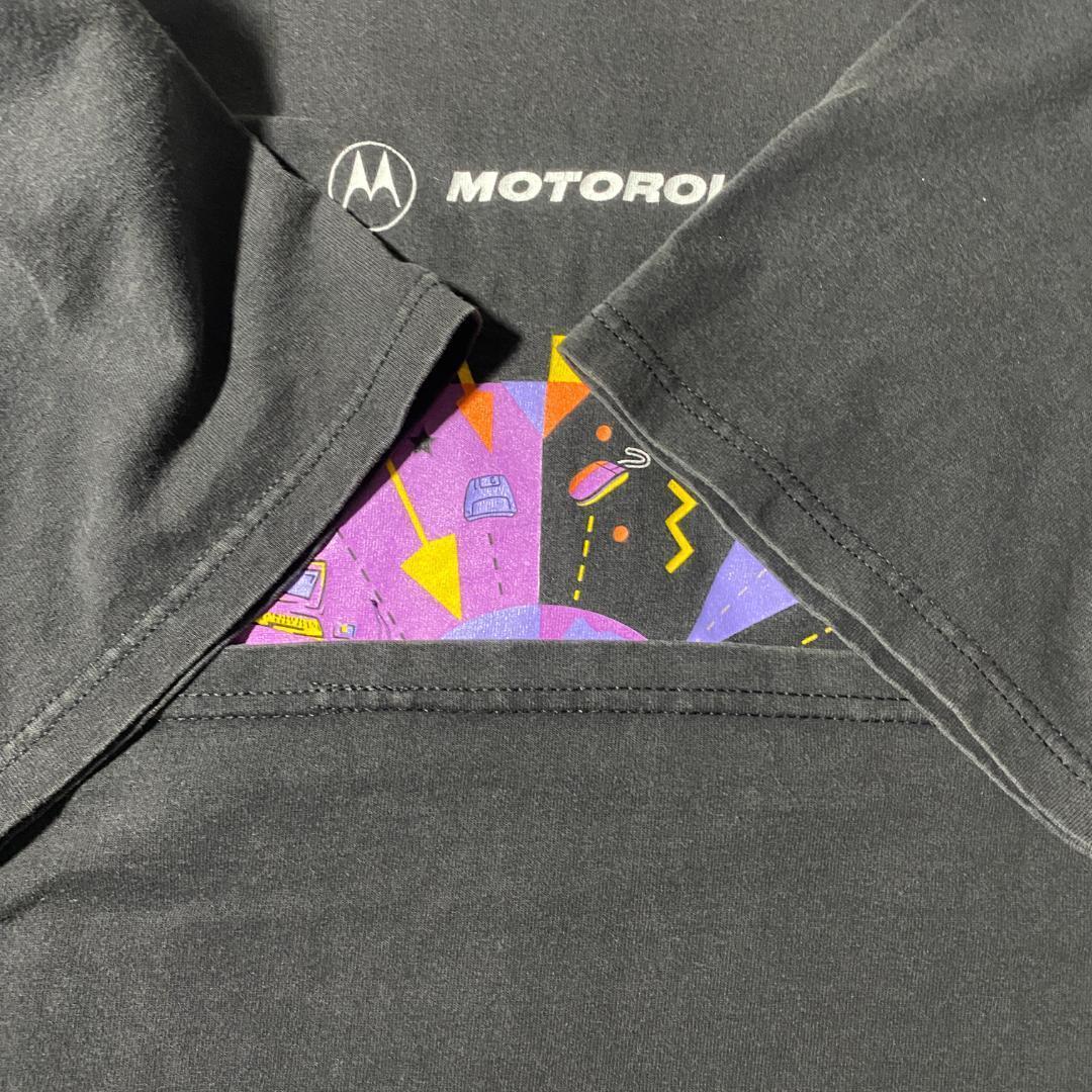 トップス 90s Motorola x IETF Vintage Promo Tee