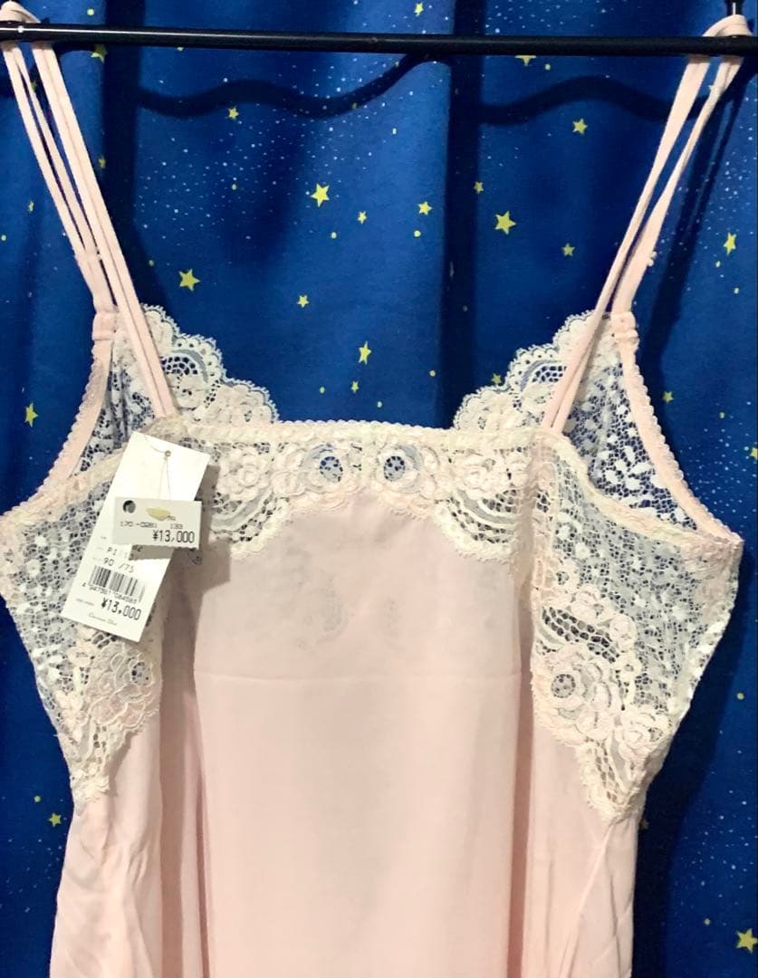 Dior レースキャミソール ピンク　新品未使用品　Ｍサイズ
