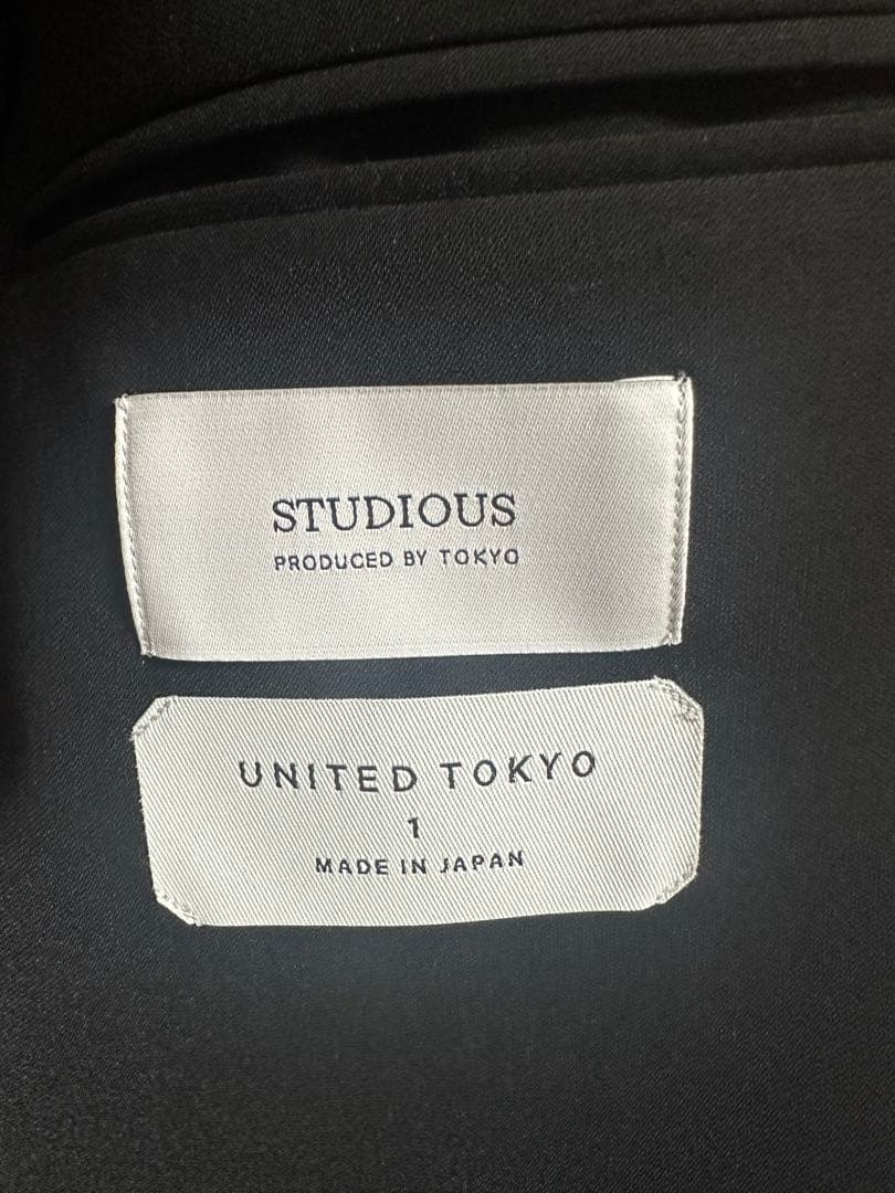 [STUDIOUS × UNITED TOKYO] ジャケット　サイズ1