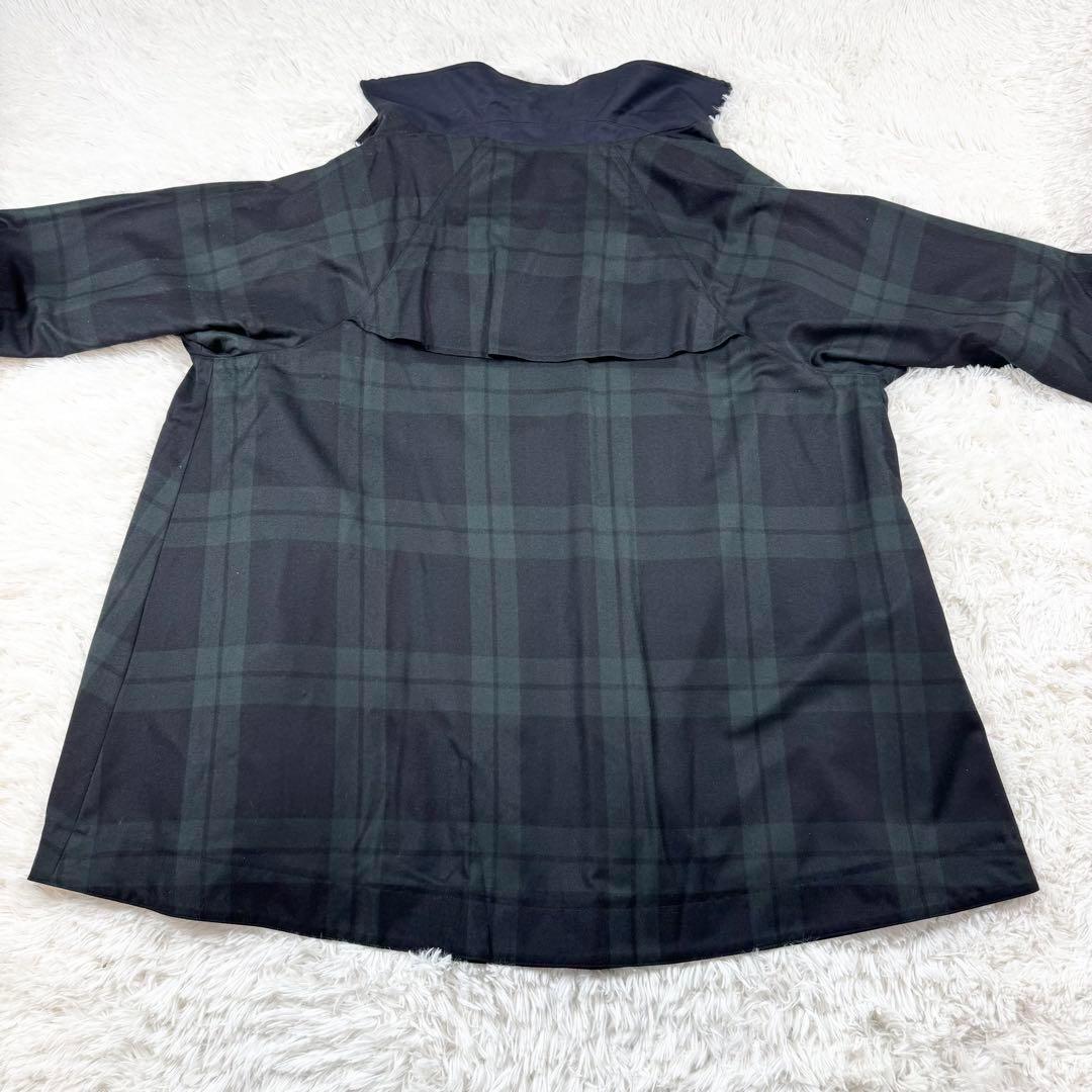 【極美品】TICCA リバーシブル ステンカラー ショートコート Freeサイズ