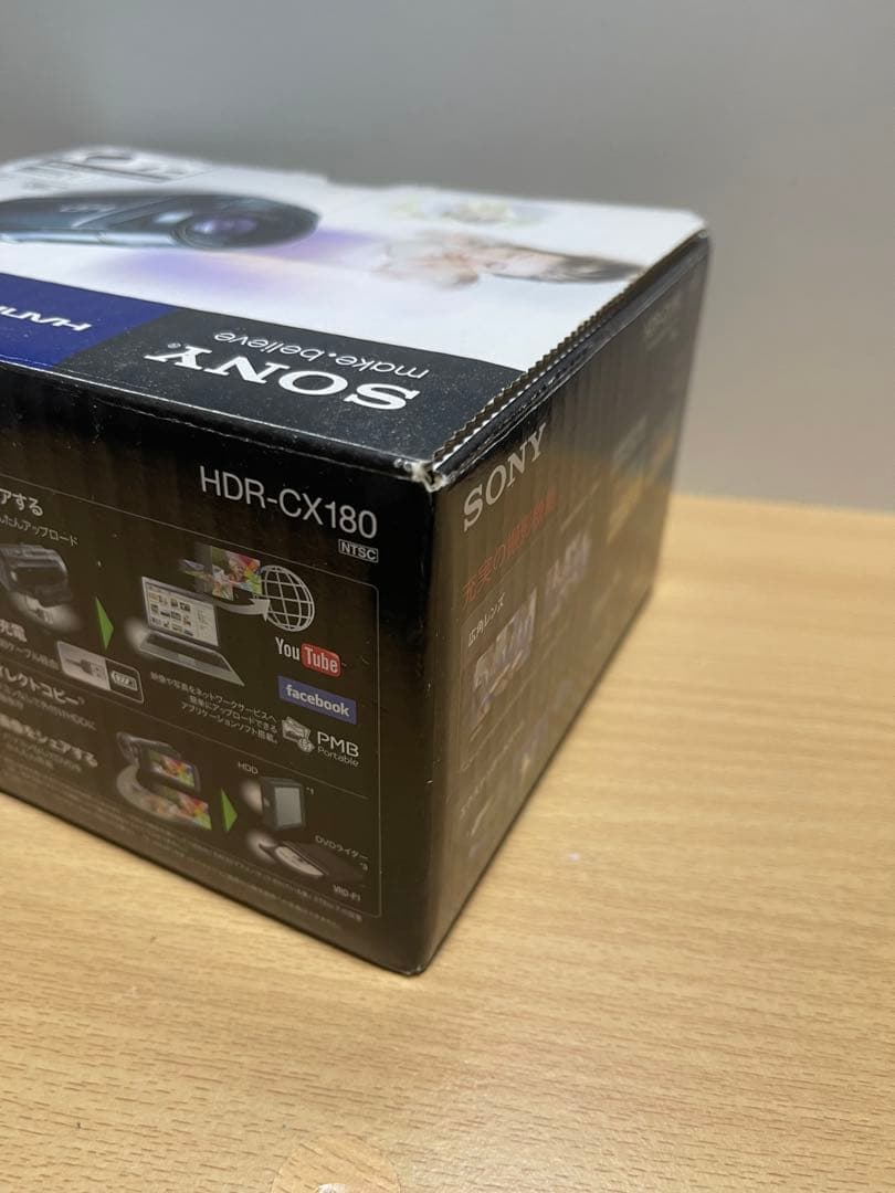 Sony HDR-CX180 ビデオカメラ 本体　テレコン付
