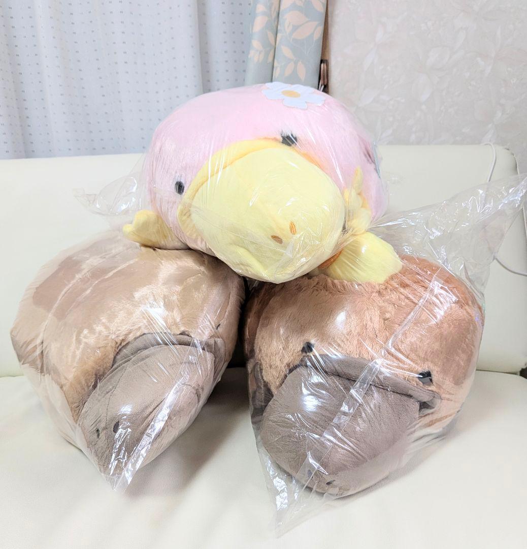 2月限定！新品【はしっこかものはしおさんぽ】ウルトラBIGぬいぐるみ(★全3種)