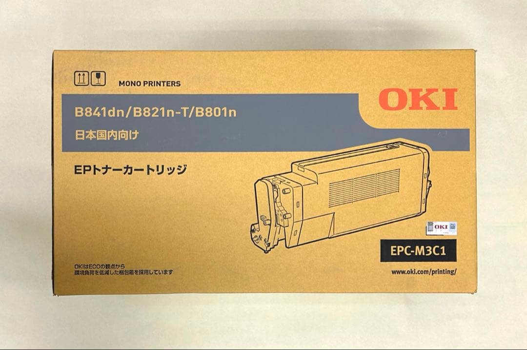 【新品未開封】沖電気プリンタ EPトナーカートリッジ EPC-M3C1 純正
