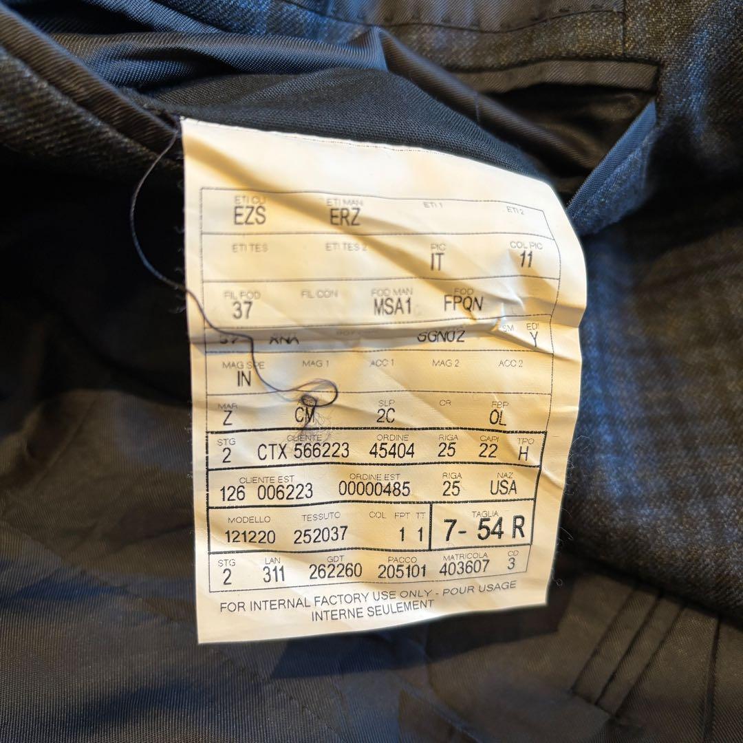 【美品】Ermenegildo Zegna テーラードジャケット イタリア製