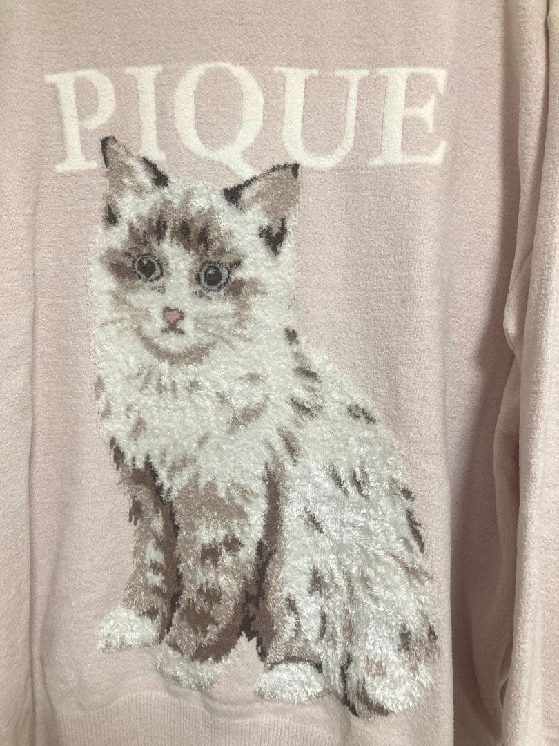 ジェラピケ 猫 ルームウェア Fサイズ