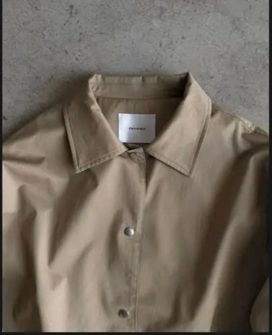 【FASHIRU】soutien collar coat -middle-