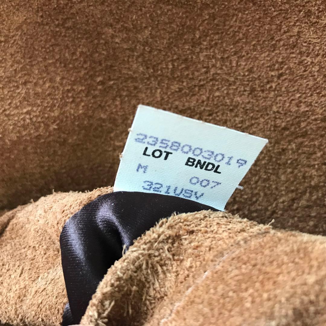 Schott 　ベスト　M　スエード　ブラウン　牛革
