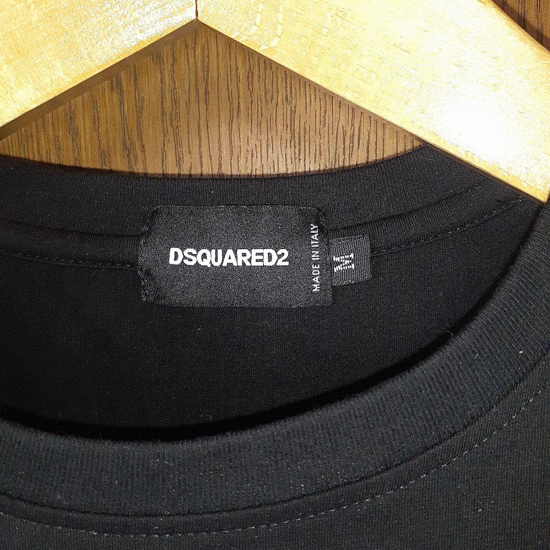 DSQUARED2 ICON ストレッチTシャツ M ブラック