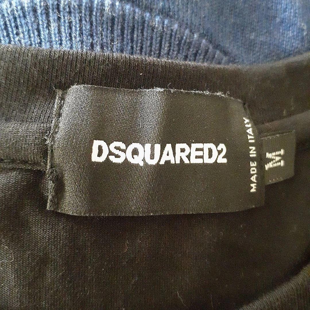 DSQUARED2 ICON ストレッチTシャツ M ブラック