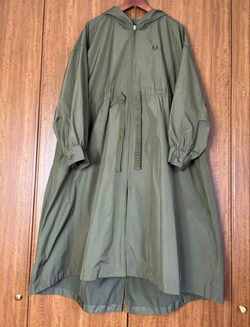 FRED PERRYフレッドペリー　モッズコート　カーキ