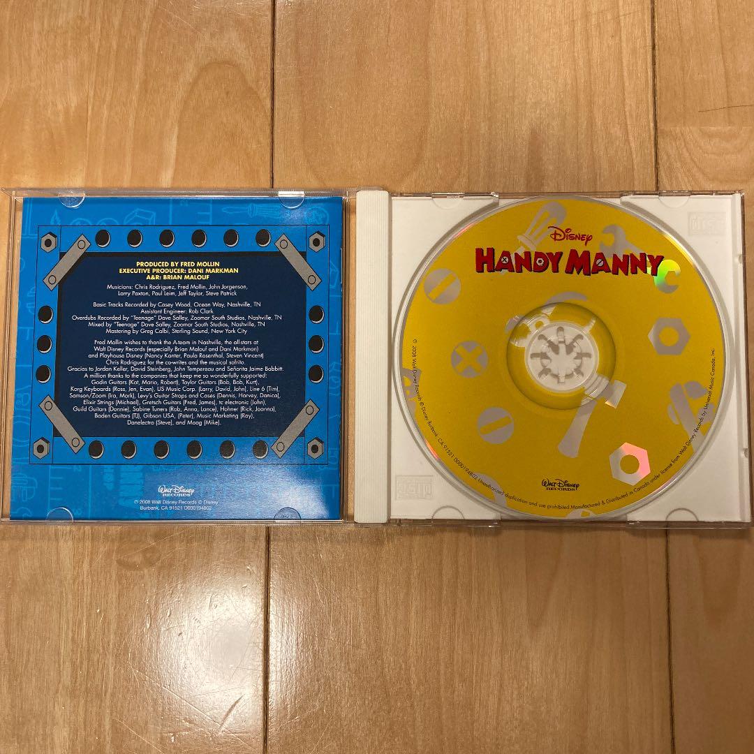 おたすけマニー DVD&CD HANDY MANNY ディズニージュニア英語