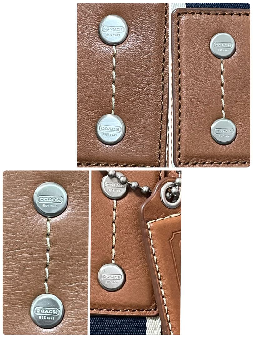 〖アメリカ購入〗COACH コーチ レザーボストンバッグ