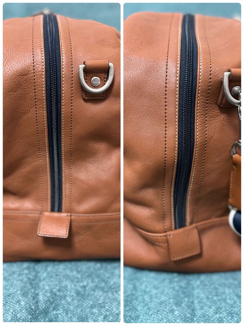 〖アメリカ購入〗COACH コーチ レザーボストンバッグ