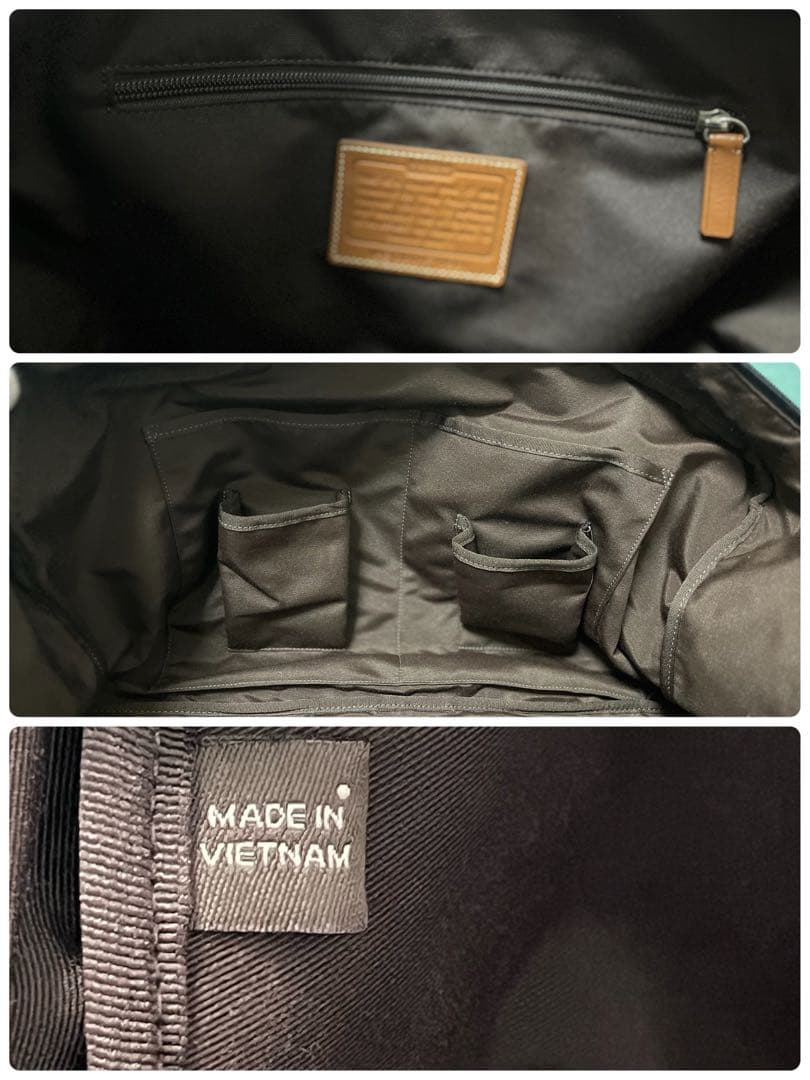 〖アメリカ購入〗COACH コーチ レザーボストンバッグ