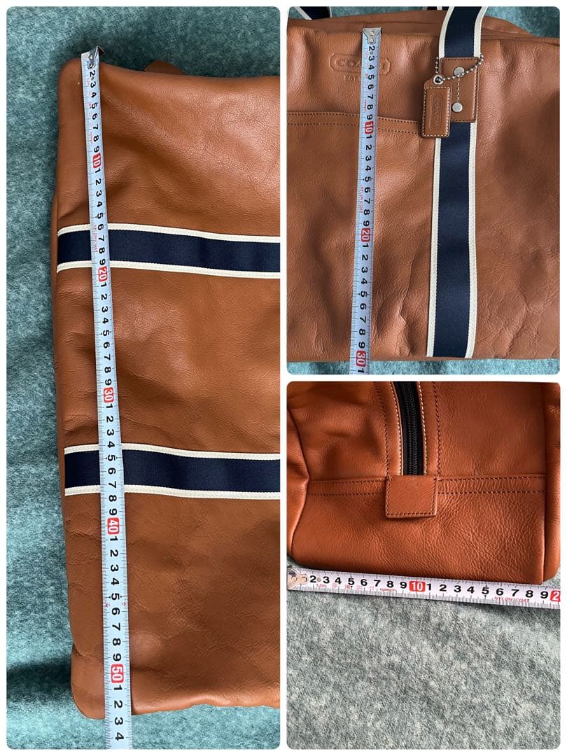 〖アメリカ購入〗COACH コーチ レザーボストンバッグ