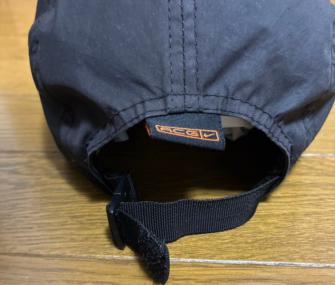 あ*ん様 90s? NIKE ACG ナイロン ジェットキャップ ブラック 古着