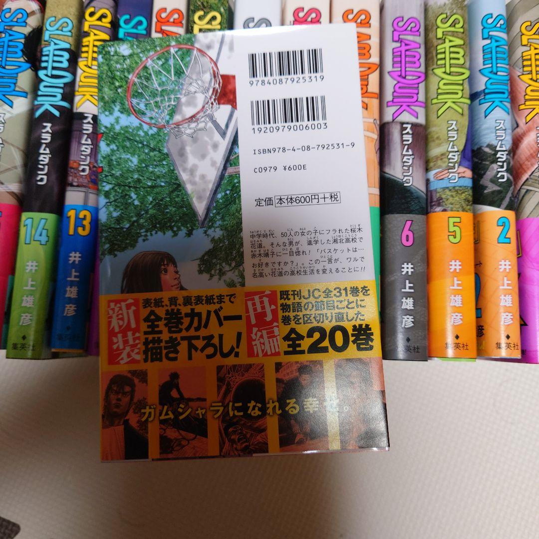 つ*ま様 SLAM DUNK 新装再編版 全巻セット (1-20巻)