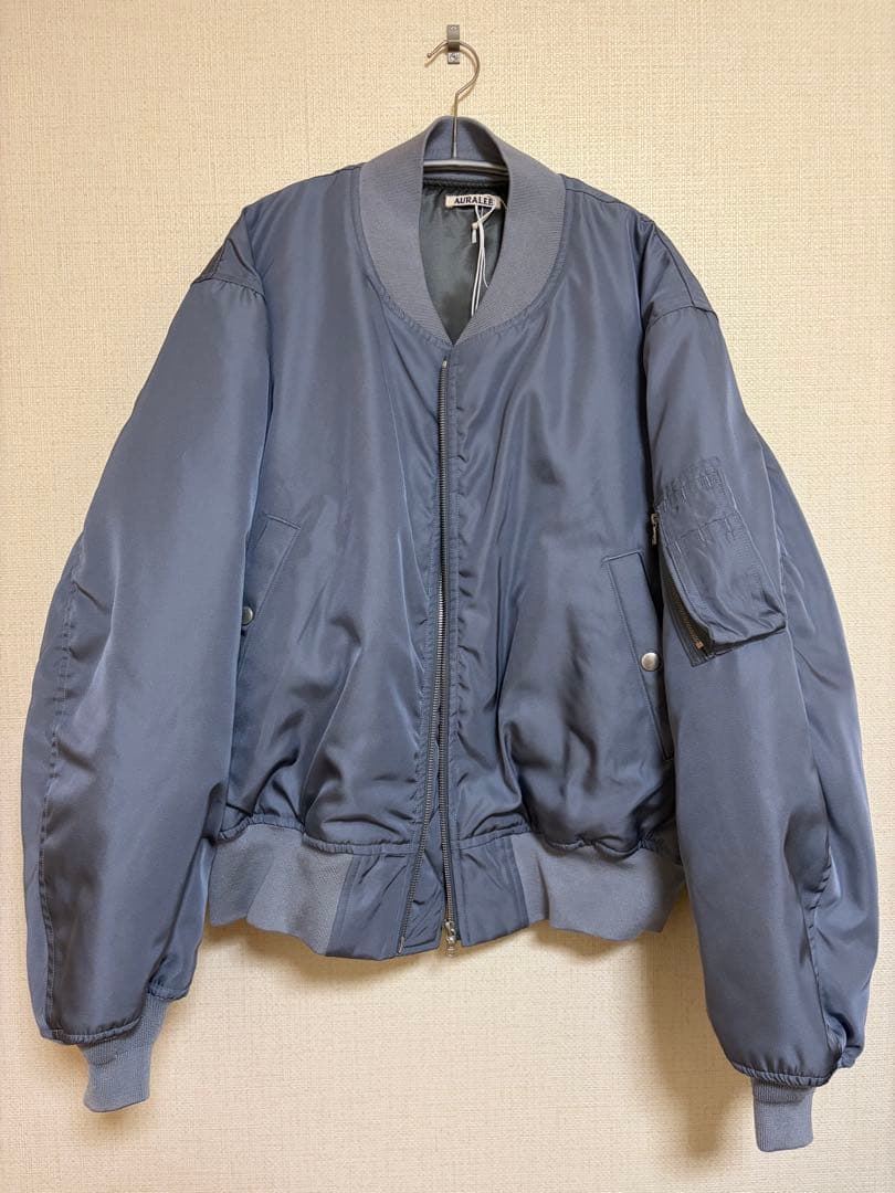 AURALEE Silk Twill Flight Blouson サイズ5
