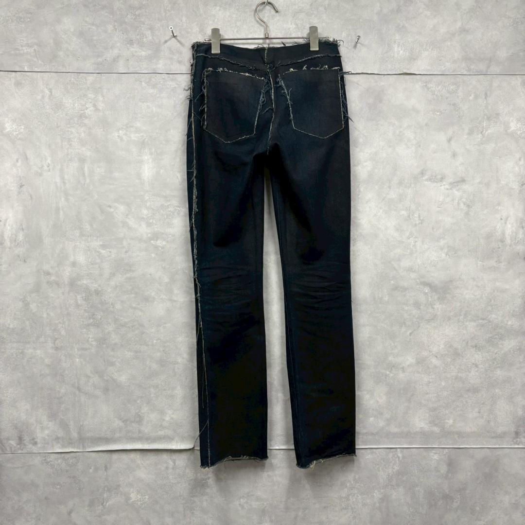 Y2K JEAN COLONNA ダメージデニム イタリア製 N2687