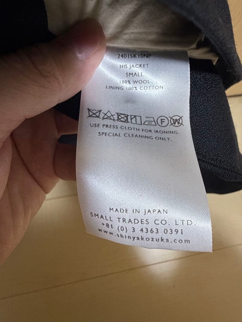 ジャケット・アウター SHINYA KOZUKA HIS JACKET