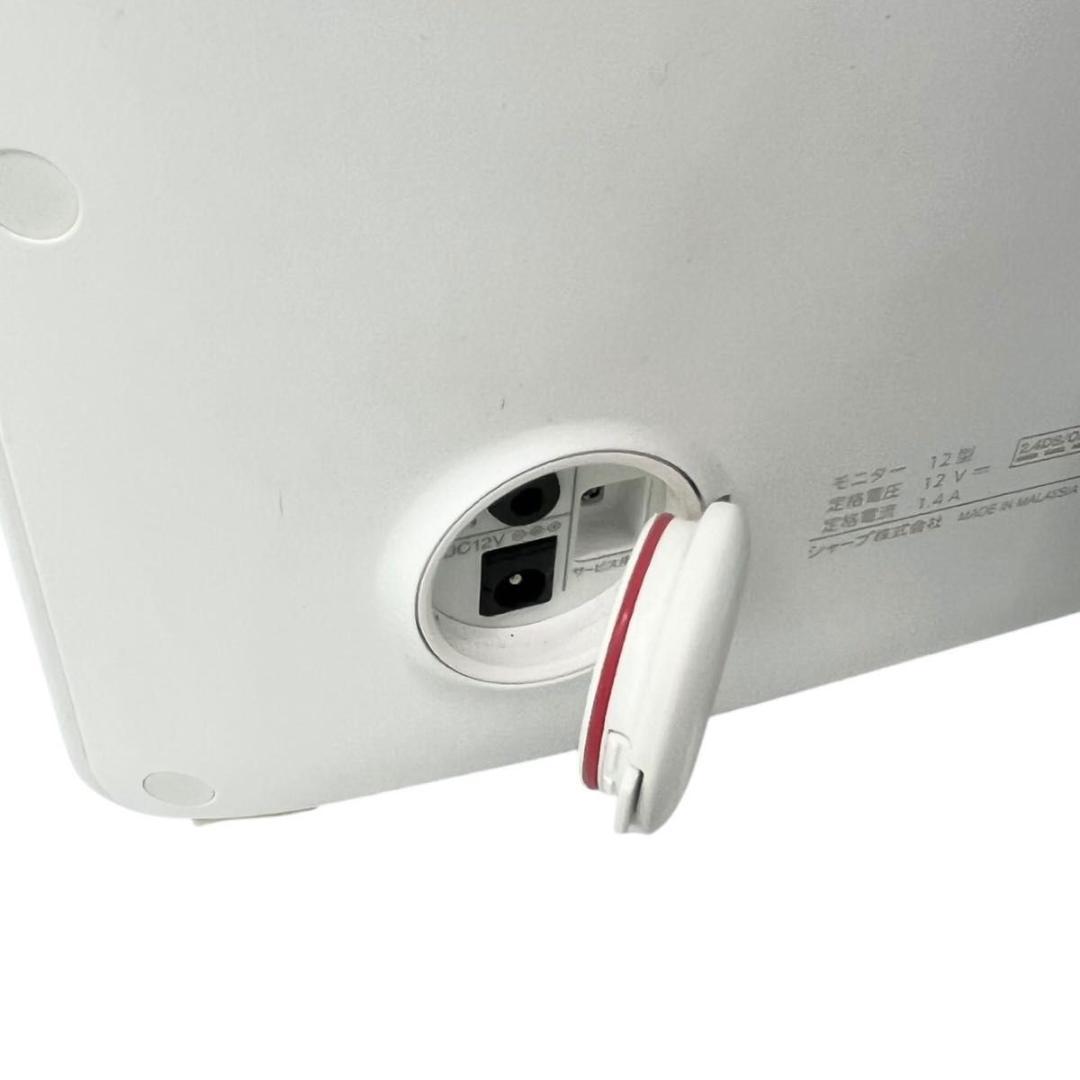 美品 SHARP シャープ AQUOS ポータブルテレビ 2T-C12AF 防水